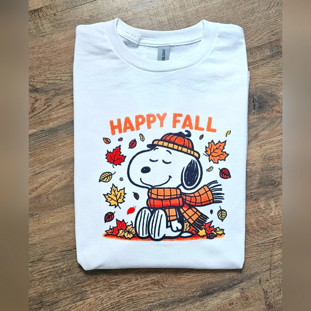 Snoopy Happy Fall T-Shirt Trendy Fall Shirt